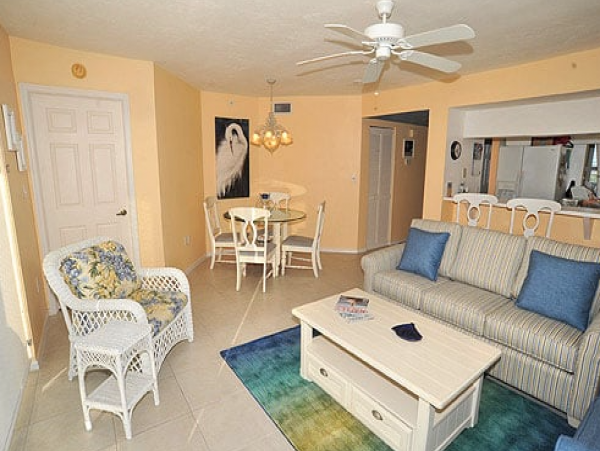 Gulf Front Condo In Gated Community Directly on the Beach